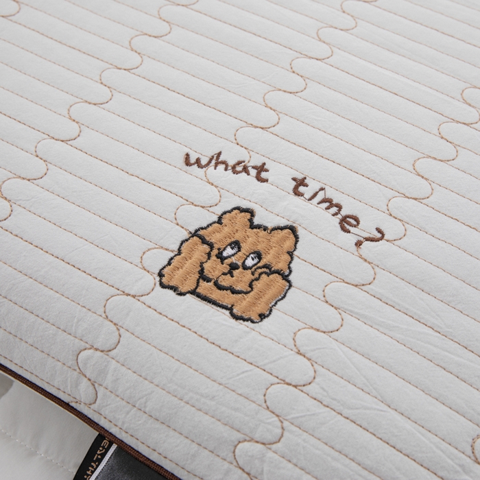 91家纺网 家纺一手货源 找家纺 （总）仁宇枕业 2025新款新品全棉绣花单人成人儿童甜梦小时光虎爪系列全荞麦枕头枕芯