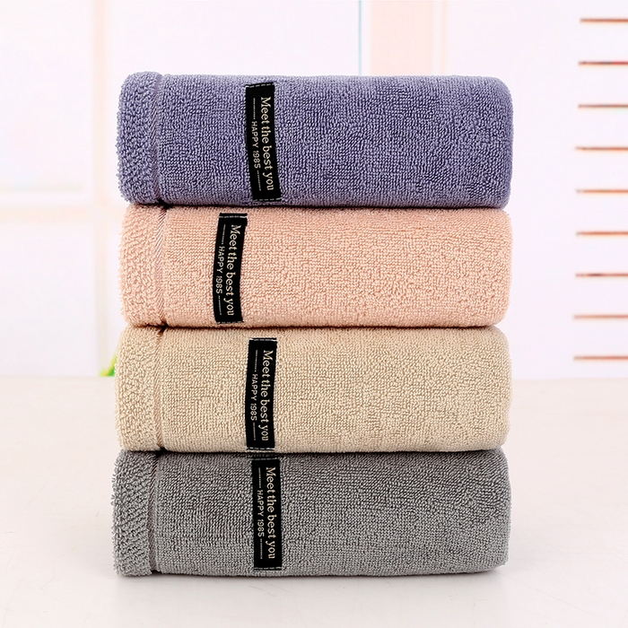 91家纺网 家纺一手货源 找家纺 娇兰毛巾 2025新款7A抗菌黑标毛巾 粉色 72*34cm/条