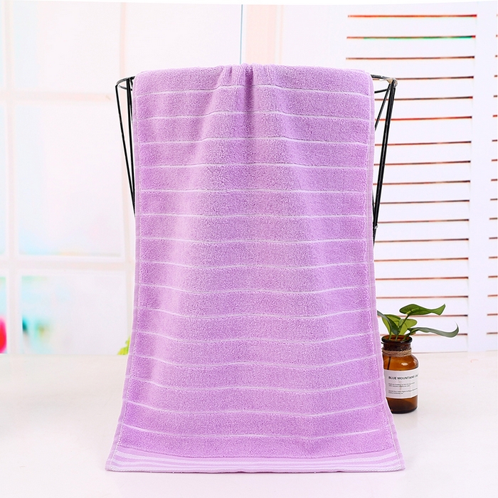 91家纺网 家纺一手货源 找家纺 娇兰毛巾 2025新款7A抗菌浣纱毛巾 橙粉 72*34cm/条