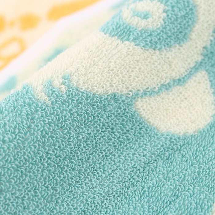 91家纺网 家纺一手货源 找家纺 娇兰毛巾 2025新款7A抗菌猫乐童巾熊宝方巾 粉色-童巾 50*25cm/条