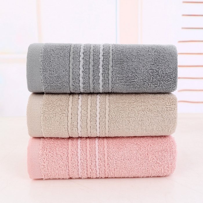 91家纺网 家纺一手货源 找家纺 娇兰毛巾 2025新款7A抗菌亲下毛巾 粉色 72*34cm/条