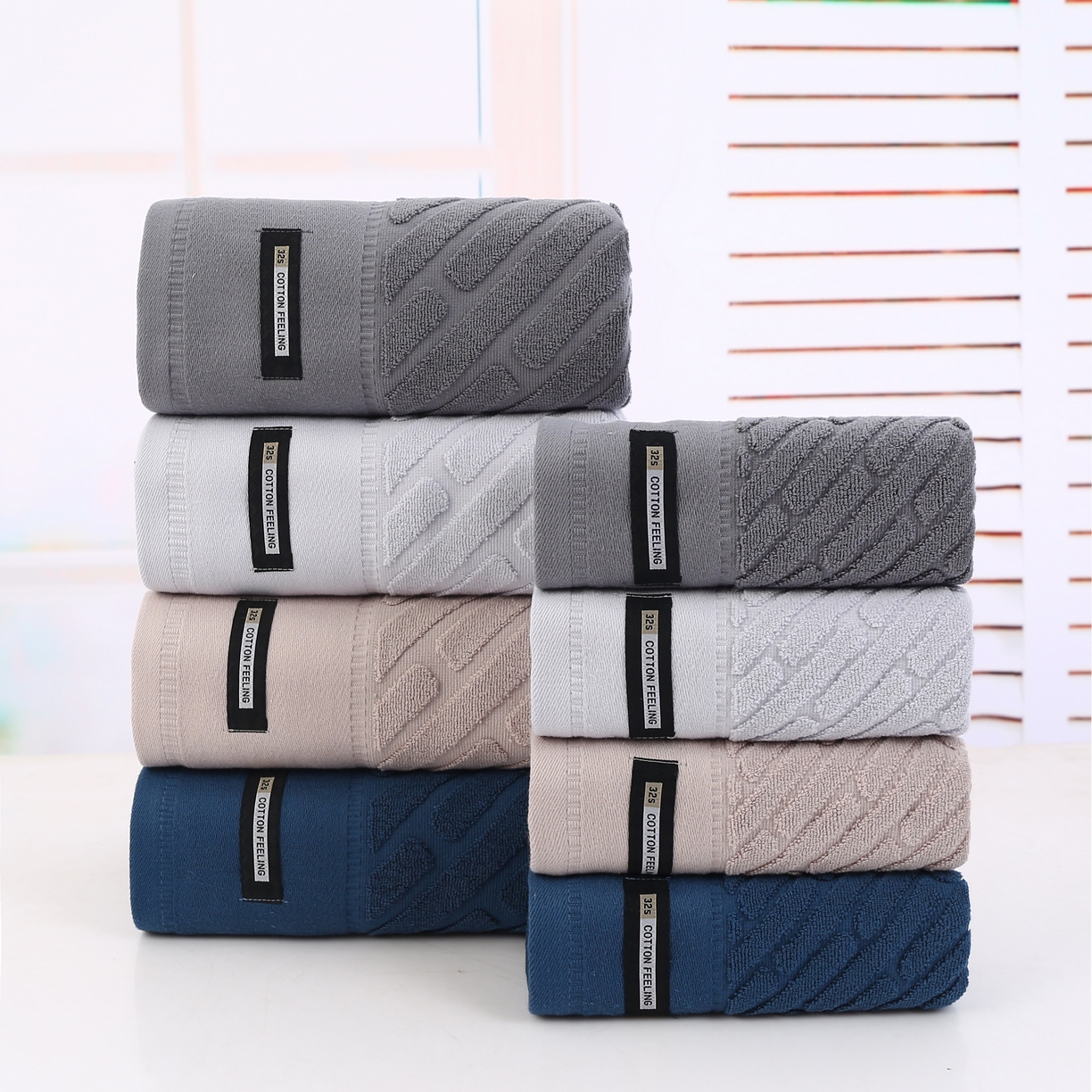 91家纺网 家纺一手货源 找家纺 （总）娇兰毛巾 2025新款7A抗菌深世毛巾