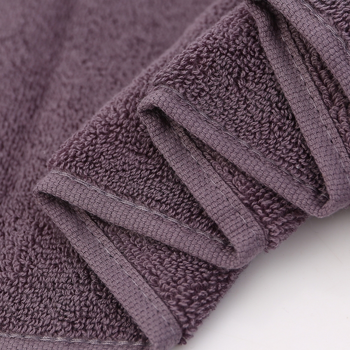 91家纺网 家纺一手货源 找家纺 娇兰毛巾 2025新款7A抗菌素锦毛巾 紫色 72*34cm/条