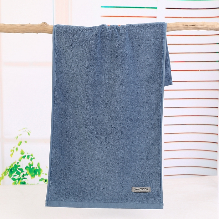 娇兰毛巾 2025新款7A抗菌素锦毛巾 蓝色 72*34cm/条