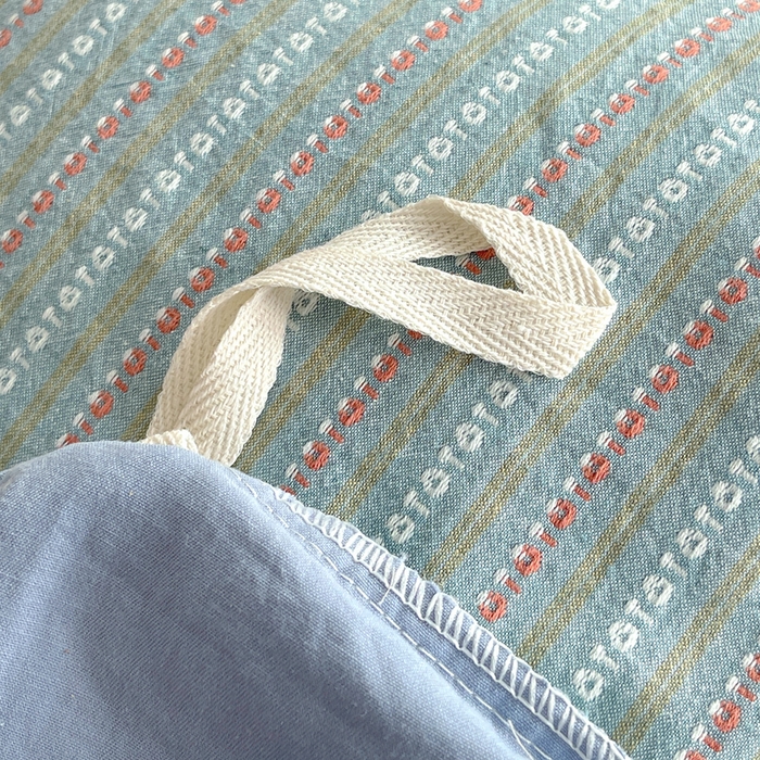 91家纺网 家纺一手货源 找家纺 （总）春皖家纺 2025春夏新款全棉纯棉色织提花斜纹水洗棉单被套 被套单件