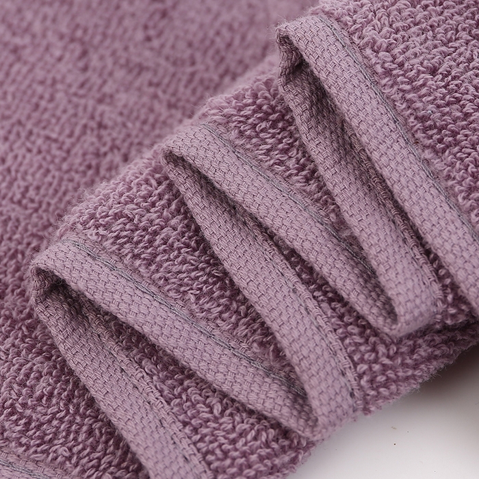 91家纺网 家纺一手货源 找家纺 娇兰毛巾 2025新款7A抗菌唯薇毛巾 紫色 72*34cm/条