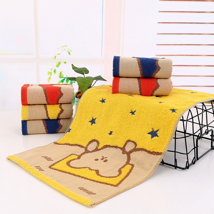 91家纺网 家纺一手货源 找家纺 （总）娇兰毛巾 2025新款7A抗菌心熊童巾