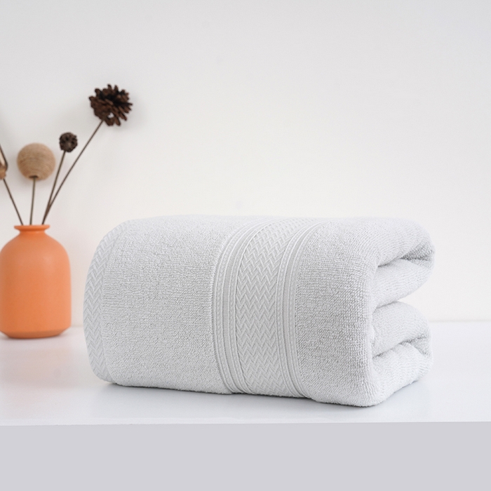 91家纺网 家纺一手货源 找家纺 娇兰毛巾 2025新款7A抗菌至臻毛巾 灰色-浴巾 140*70cm/条