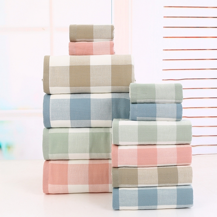 91家纺网 家纺一手货源 找家纺 （总）娇兰毛巾 2025新款7A抗菌无印风纱布套巾