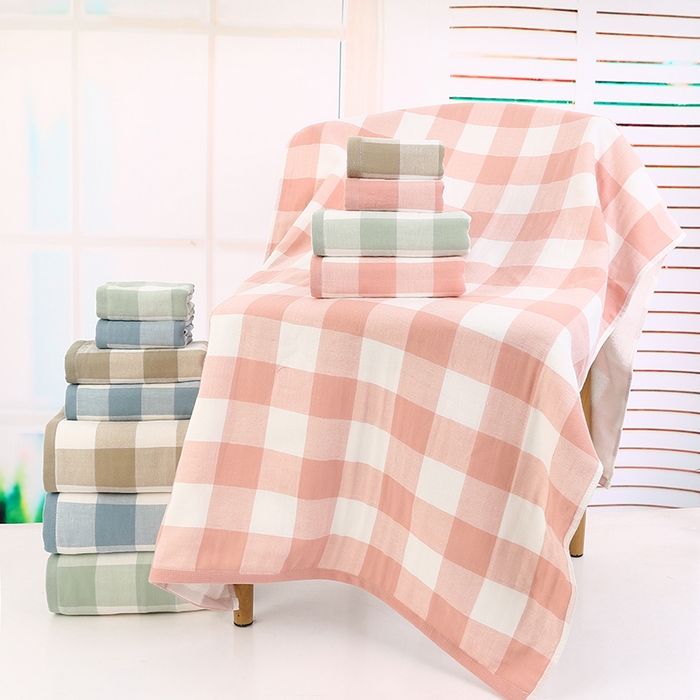 91家纺网 家纺一手货源 找家纺 （总）娇兰毛巾 2025新款7A抗菌无印风纱布套巾