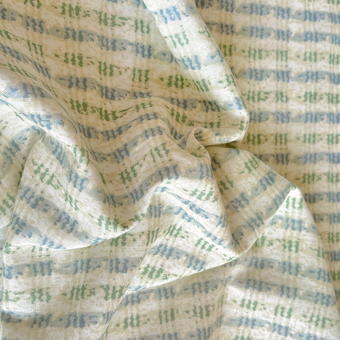 91家纺网 家纺一手货源 找家纺 百寐2025年全棉双层纱床单 柏林时光