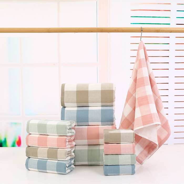 91家纺网 家纺一手货源 找家纺 （总）娇兰毛巾 2025新款7A抗菌无印风纱布套巾