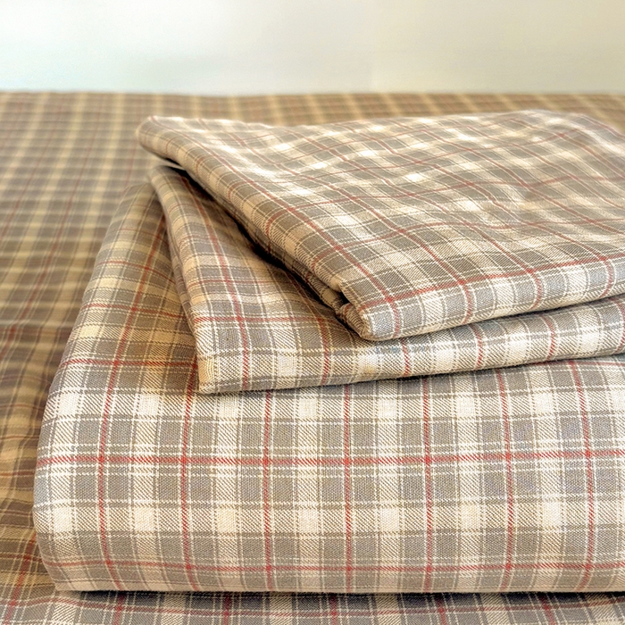 91家纺网 家纺一手货源 找家纺 百寐2025年全棉双层纱床单 卡米尔