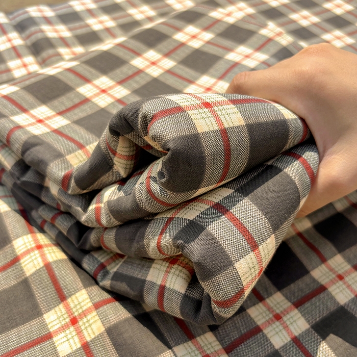 91家纺网 家纺一手货源 找家纺 百寐2025年全棉双层纱床单 苏格兰