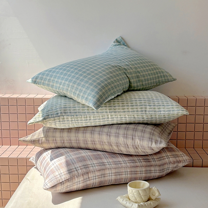 91家纺网 家纺一手货源 找家纺 百寐2025年全棉双层纱床单 组合