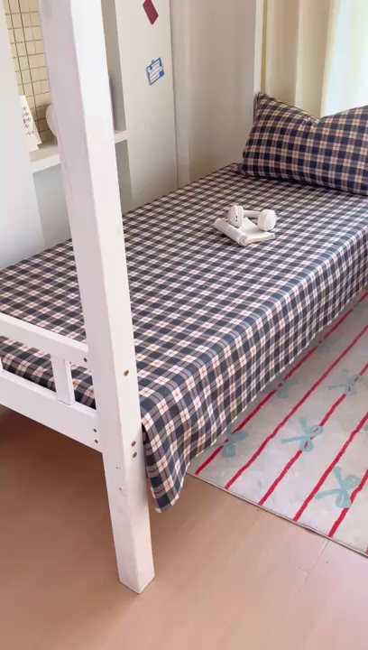 91家纺网 家纺一手货源 找家纺 百寐2025年全棉双层纱床单 苏格兰