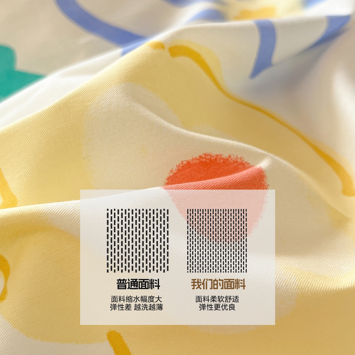 91家纺网 家纺一手货源 找家纺 涵宸家纺 2025新款学生图-全棉印花-ins印花三件套四件套 爱恋