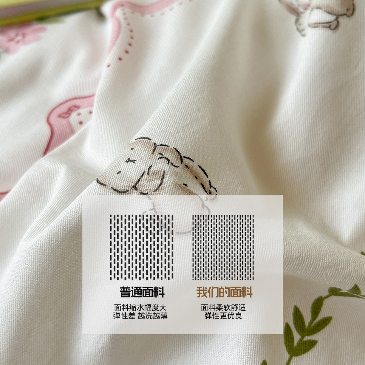 91家纺网 家纺一手货源 找家纺 涵宸家纺 2025新款学生图-全棉印花-ins印花三件套四件套 辛德瑞拉