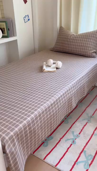 91家纺网 家纺一手货源 找家纺 百寐2025年全棉双层纱枕套 卡米尔