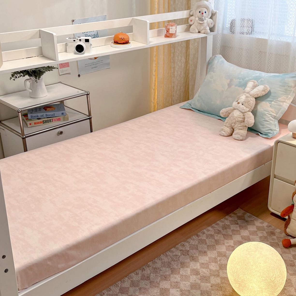 91家纺网 家纺一手货源 找家纺 涵宸家纺 2025新款学生图-全棉印花-甜系三件套四件套 B遐想