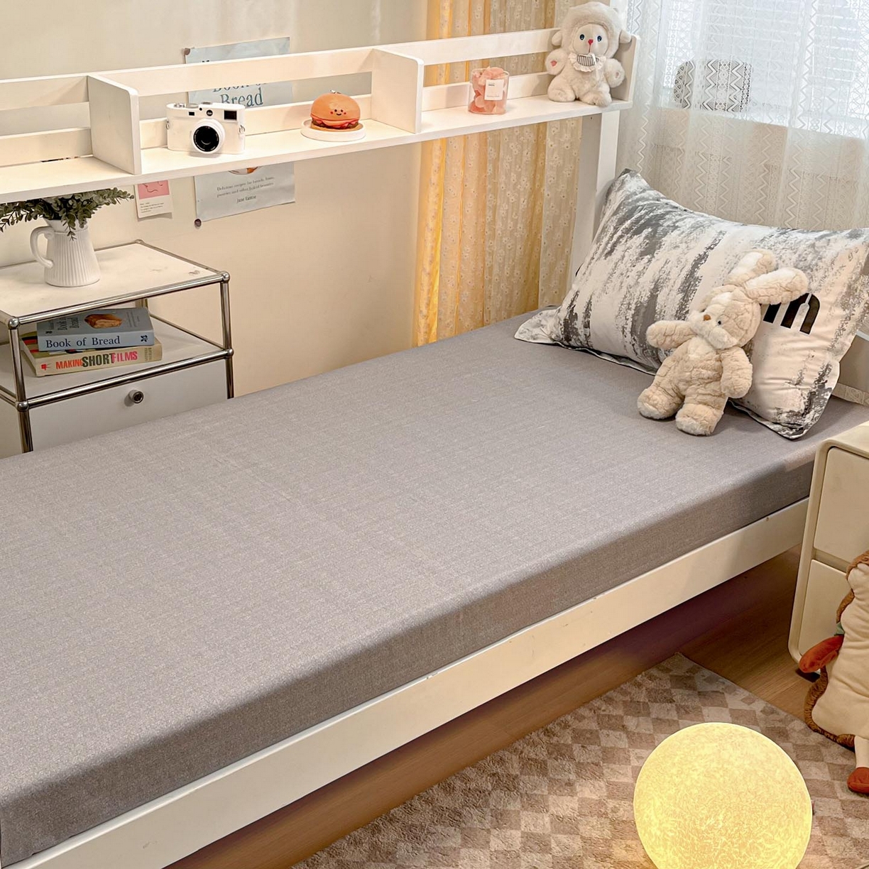 91家纺网 家纺一手货源 找家纺 涵宸家纺 2025新款学生图-全棉印花-甜系三件套四件套 D富森