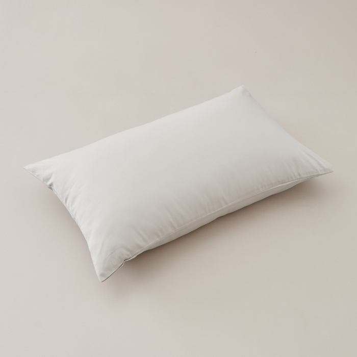 91家纺网 家纺一手货源 找家纺 有点武功 2025新款100S全棉贡缎长绒棉纯色单枕套家庭居家学生宿舍枕套轻奢简约纯棉枕套 山灰色