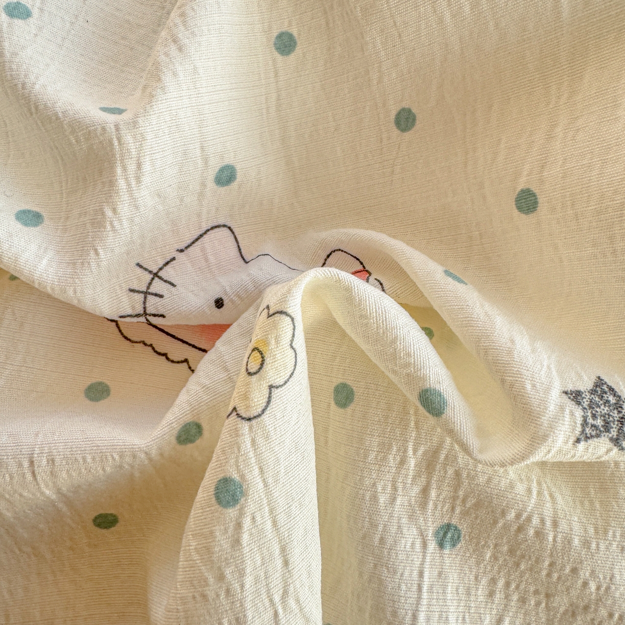 91家纺网 家纺一手货源 找家纺 （总）繁花2025新款学生季第二波木棉水洗棉四件套三件套跑量款