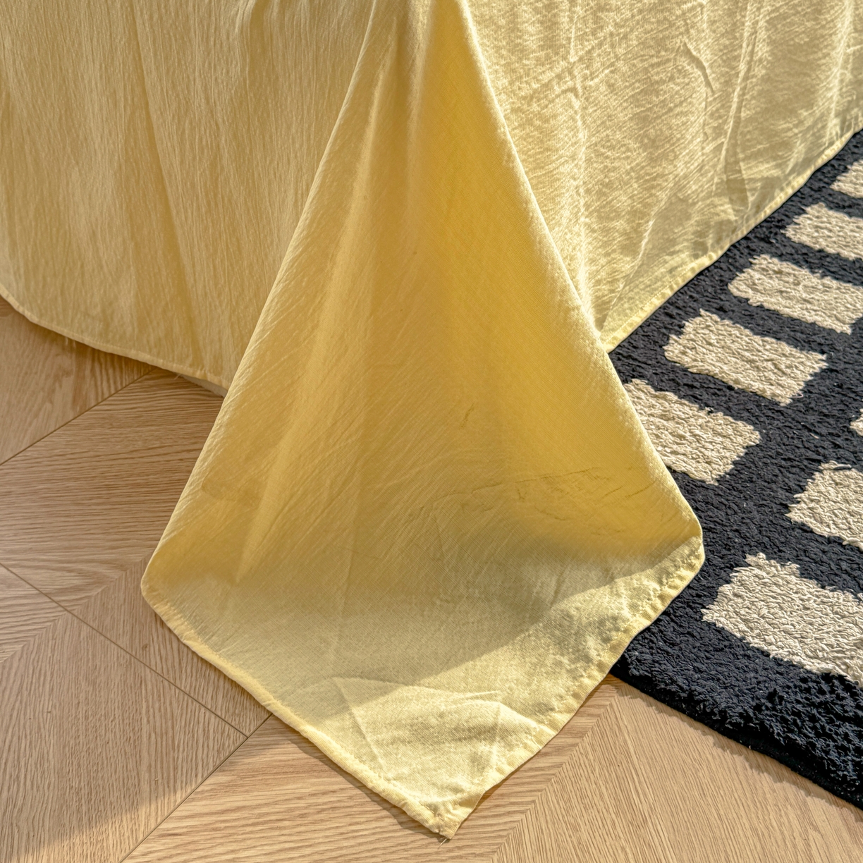 91家纺网 家纺一手货源 找家纺 繁花2025新款学生季第二波木棉水洗棉四件套三件套跑量款 爱心喵-蓝