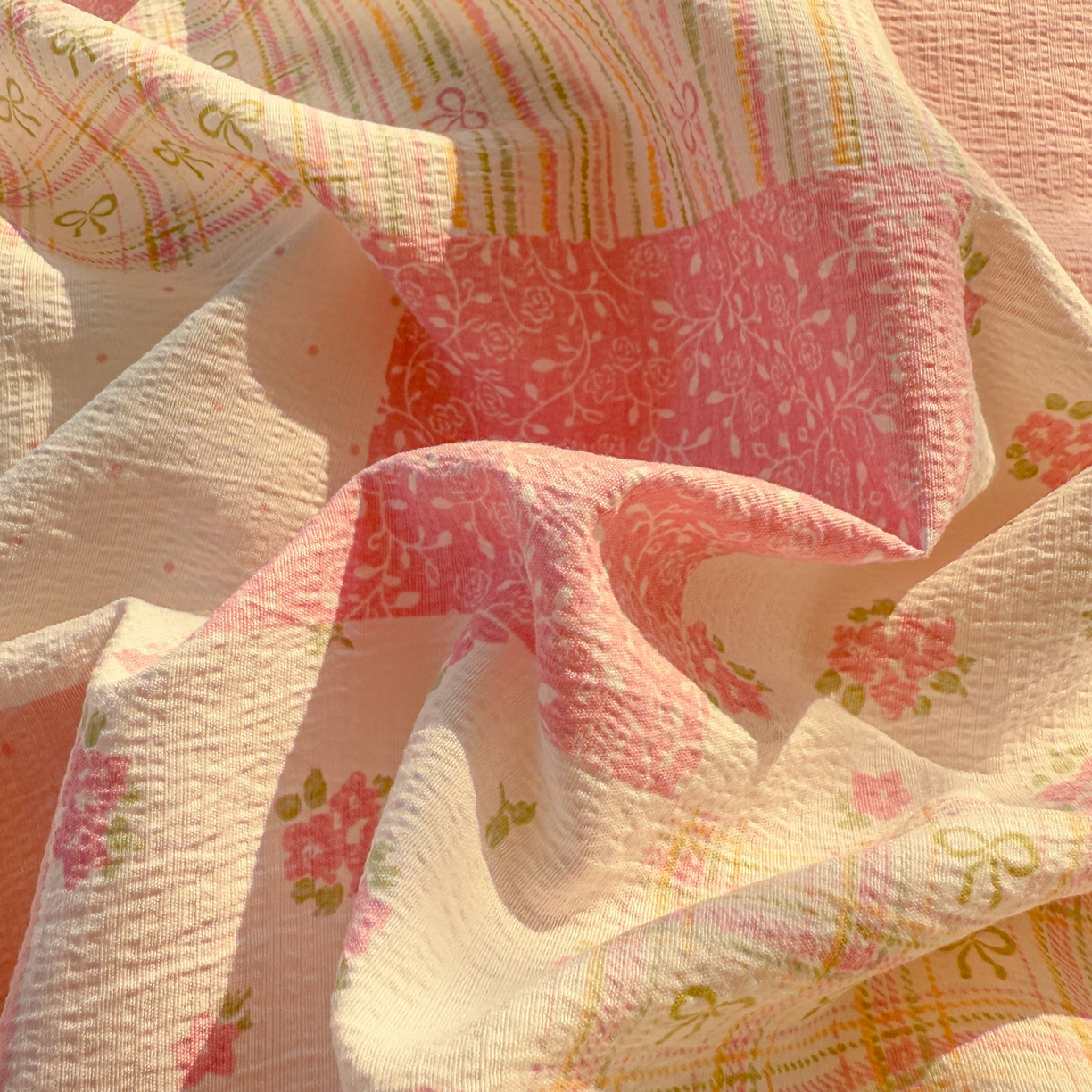 91家纺网 家纺一手货源 找家纺 繁花2025新款学生季第二波木棉水洗棉四件套三件套跑量款 怦然心动