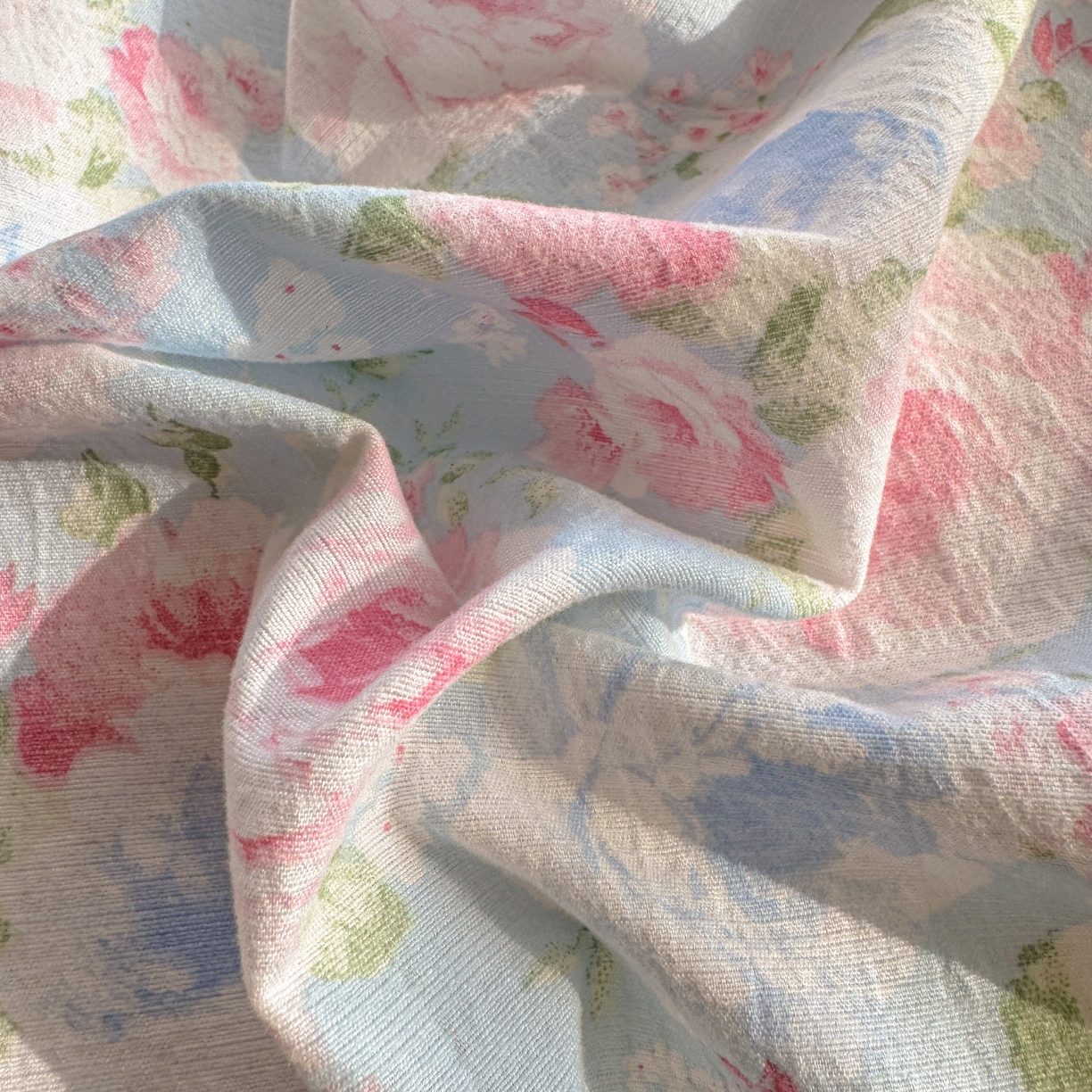 91家纺网 家纺一手货源 找家纺 繁花2025新款学生季第二波木棉水洗棉四件套三件套跑量款 盛夏光荫