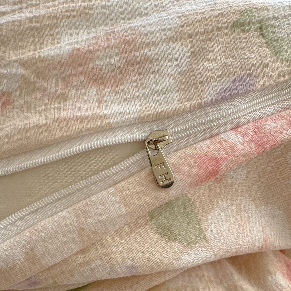 91家纺网 家纺一手货源 找家纺 繁花2025新款学生季第二波木棉水洗棉四件套三件套跑量款 一速白茶