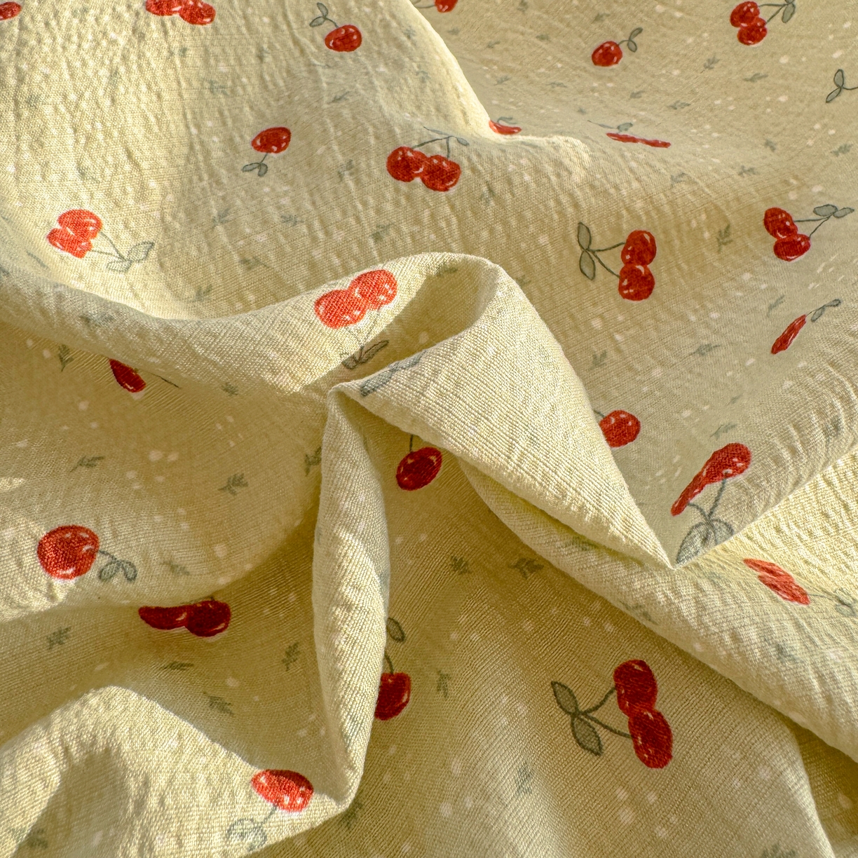 91家纺网 家纺一手货源 找家纺 繁花2025新款学生季第二波木棉水洗棉四件套三件套跑量款 樱桃酱