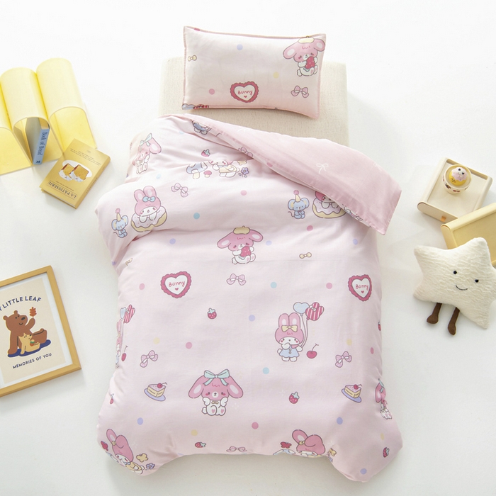 91家纺网 家纺一手货源 找家纺 （总）鱼宝2025新款全棉幼儿园套件--萌趣系列