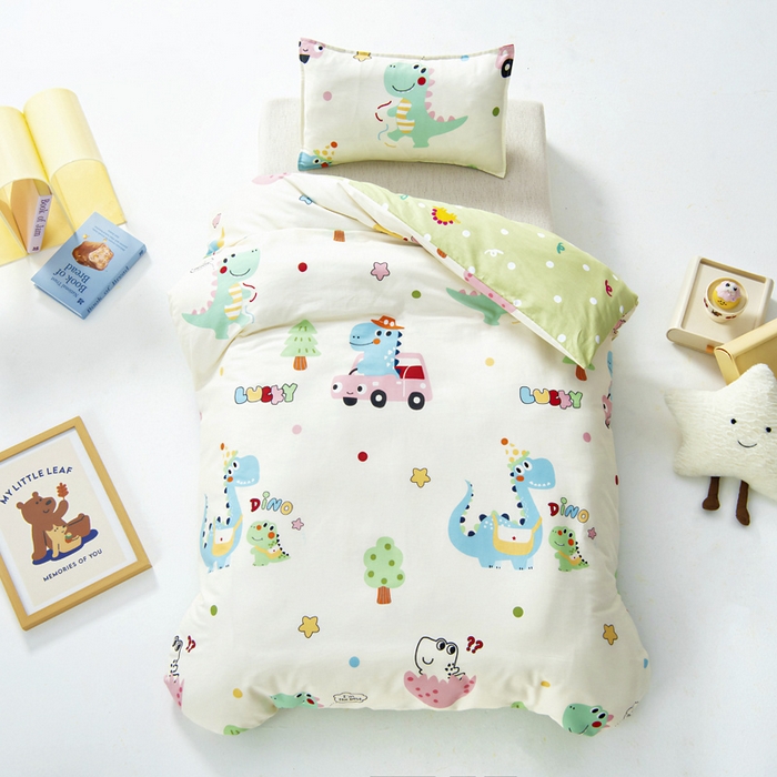 91家纺网 家纺一手货源 找家纺 （总）鱼宝2025新款全棉幼儿园套件--萌趣系列