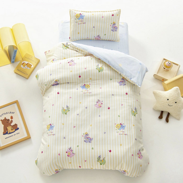 91家纺网 家纺一手货源 找家纺 （总）鱼宝2025新款全棉幼儿园套件--萌趣系列