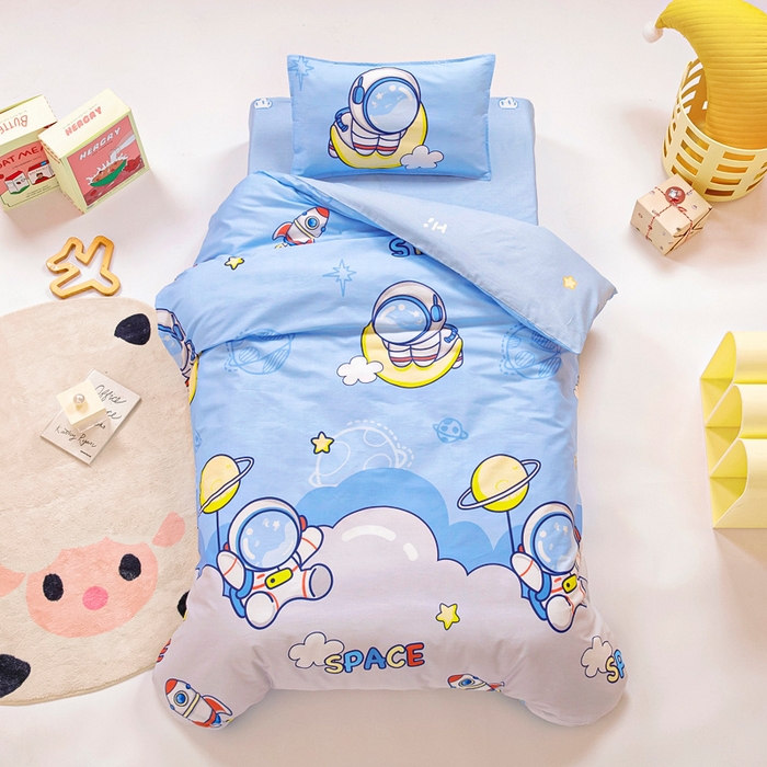 91家纺网 家纺一手货源 找家纺 （总）鱼宝2025新款全棉幼儿园套件--萌趣系列