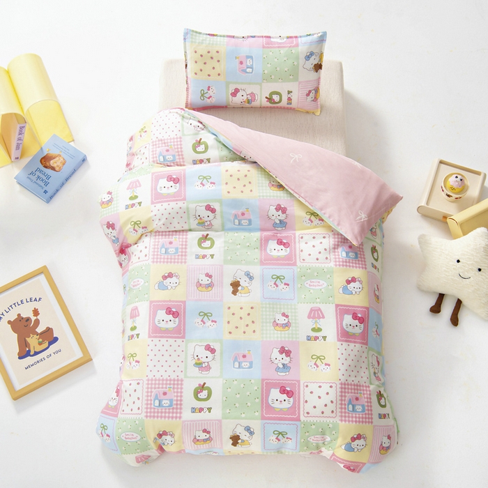 91家纺网 家纺一手货源 找家纺 （总）鱼宝2025新款全棉幼儿园套件--萌趣系列