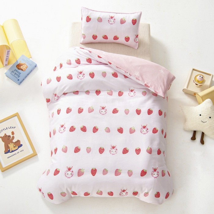 91家纺网 家纺一手货源 找家纺 （总）鱼宝2025新款全棉幼儿园套件--萌趣系列