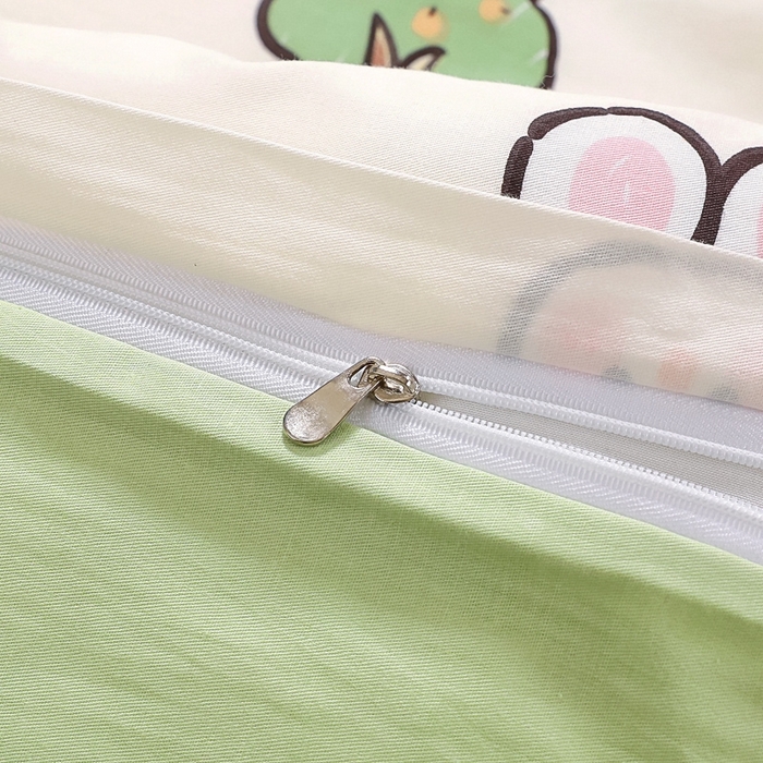 91家纺网 家纺一手货源 找家纺 鱼宝2026新款全棉幼儿园套件--萌趣系列 动物派对