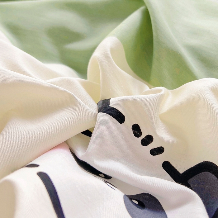 91家纺网 家纺一手货源 找家纺 鱼宝2026新款全棉幼儿园套件--萌趣系列 功夫熊猫