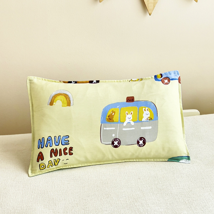 91家纺网 家纺一手货源 找家纺 鱼宝2026新款全棉幼儿园套件--萌趣系列 汽车乐园