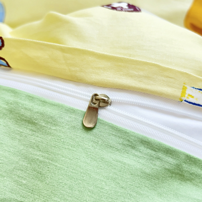 91家纺网 家纺一手货源 找家纺 鱼宝2026新款全棉幼儿园套件--萌趣系列 汽车乐园