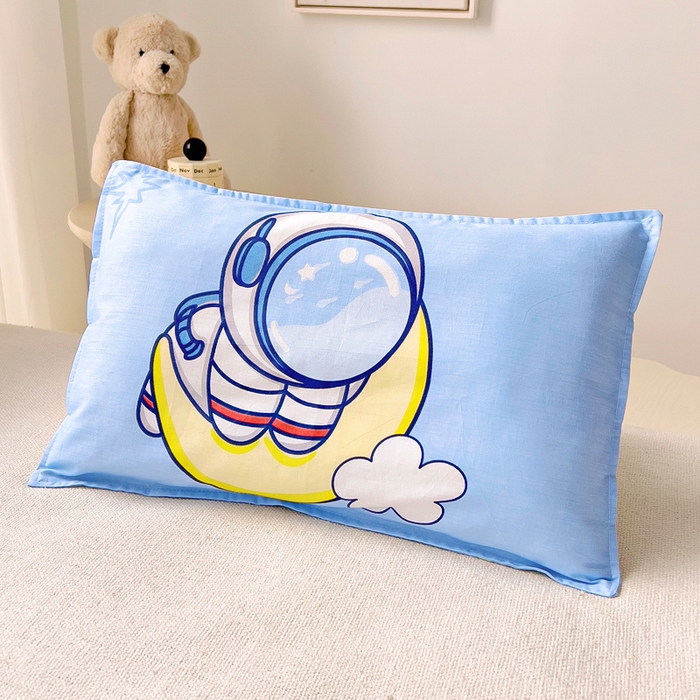 91家纺网 家纺一手货源 找家纺 鱼宝2026新款全棉幼儿园套件--萌趣系列 探索星球