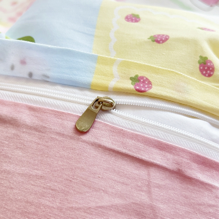 91家纺网 家纺一手货源 找家纺 鱼宝2026新款全棉幼儿园套件--萌趣系列 甜心猫咪