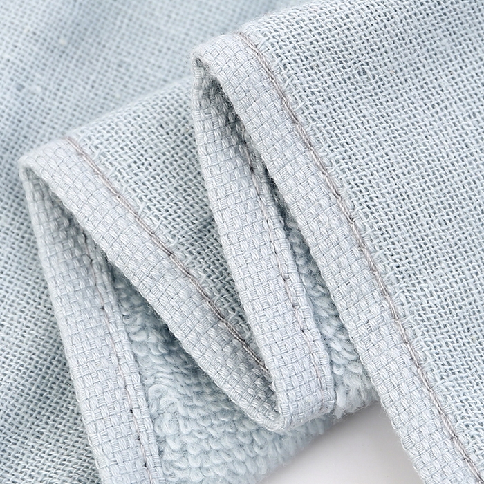 91家纺网 家纺一手货源 找家纺 娇兰毛巾 2025新款7A抗菌童趣方巾童巾 浅蓝-方巾 25*25cm/条