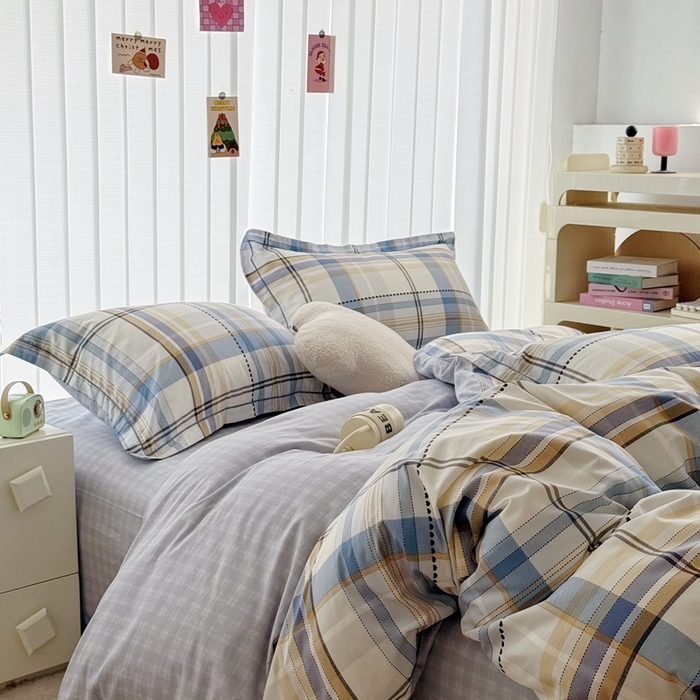 91家纺网 家纺一手货源 找家纺 于果 2024新款全棉13370四件套（9）琥珀时光