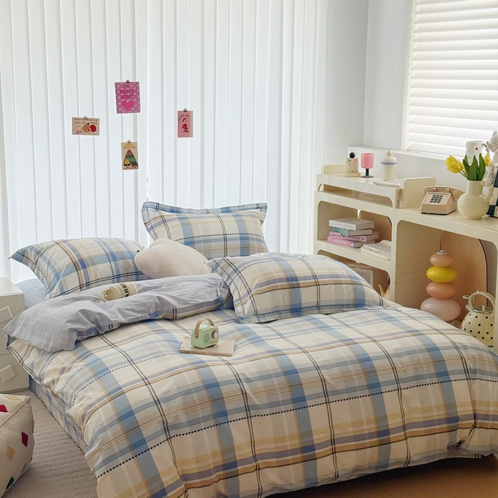 91家纺网 家纺一手货源 找家纺 于果 2024新款全棉13370四件套（9）琥珀时光