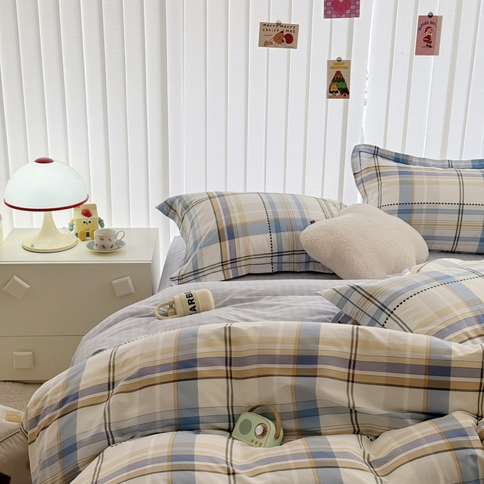 91家纺网 家纺一手货源 找家纺 于果 2024新款全棉13370四件套（9）琥珀时光