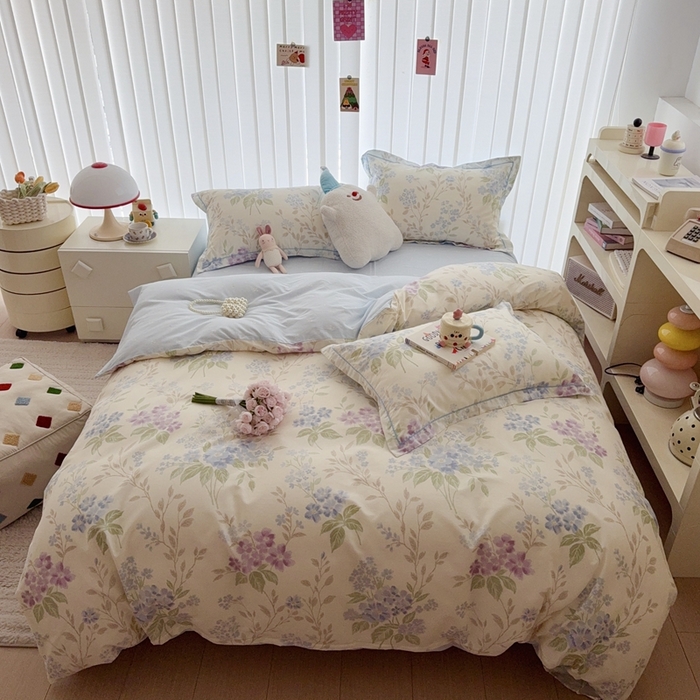 于果 2024新款全棉13370四件套（9）花漾