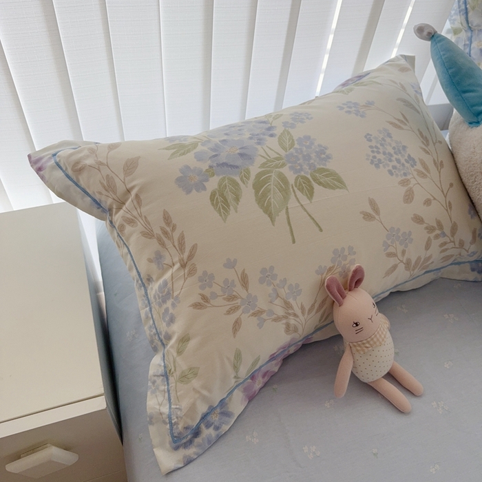 91家纺网 家纺一手货源 找家纺 于果 2024新款全棉13370四件套（9）花漾